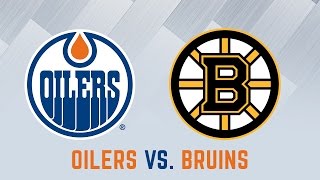 ARCHIVE  Oilers PostGame Interviews at Bruins [upl. by Inavoy]