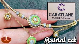 Caratlane Latest Diamond JewelleryBORLA Bridal Set Rajasthani Jewelleryonline shoppingdeeya [upl. by Ahsoym503]