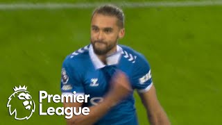 Dominic CalvertLewins header gives Everton 20 lead v Liverpool  Premier League  NBC Sports [upl. by Maida]