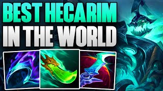 BEST HECARIM IN THE WORLD CARRIES IN KOREAN CHALLENGER  CHALLENGER HECARIM JUNGLE GAMEPLAY  147 [upl. by Hairacaz]