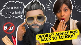 WORST Back To School Advice  Asinine Advice  Sheena amp TRID [upl. by Lleval]