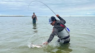 KneeDeep and Catching MONSTER Speckled Trout [upl. by Chap28]