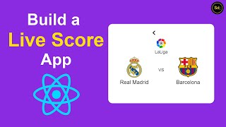 Live Score App with React [upl. by Arihppas]