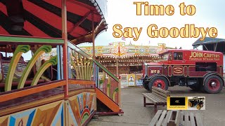 A Final Farewell to Carters Steam Fair Yard open day October 2023 Rides built for the final time [upl. by Maroney]