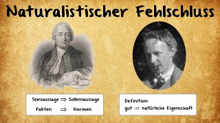 Der Naturalistische Fehlschluss Hume Moore [upl. by Corina]