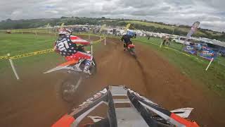 Farleigh Castle World Vets Motocross Over 60 Race 1  Part 2 Gopro 10 [upl. by Indys910]