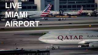 🔴 LIVE Miami Airport Cam [upl. by Manheim]