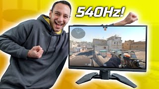 Fastest Gaming Monitor Ive Tested Asus PG248QP Review 540Hz ETN [upl. by Idnahs602]