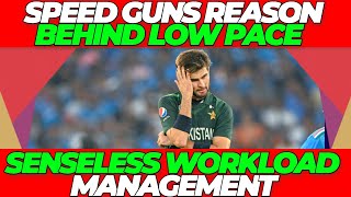 Shaheen Afridi blames SPEED Guns for Speed decrease  senseless Workload Management  PAK vs Nz [upl. by Nannah]