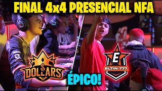 LOS GRANDES É CAMPEÃ DO 4x4 PRESENCIAL LIGA NFA FINAL ÉPICA CLIPS FF [upl. by Mihsah209]