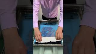 CMYK Silk Screen Printing  Four Color Printing  Printing Process  For Beginners  ASUB Paperdiy [upl. by Luapnhoj198]