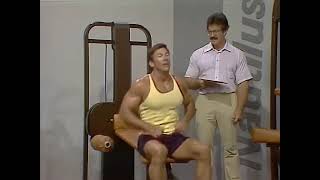 Mike Mentzer Training Boyer Coe Chest Flyes [upl. by Emmery]