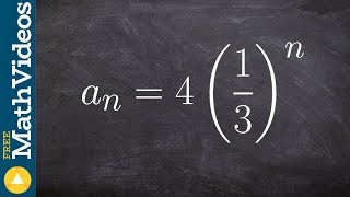 Write the first five terms of the geometric sequence [upl. by Nam]