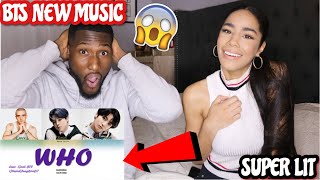 Lauv feat BTS WHO 🎵REACTION🔥 [upl. by Netsruk]