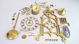 READ Repairs 006 Fusee driven mantel clock with a skeletonized movement frame 20231226 [upl. by Akeret]