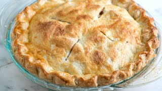 Easy Flaky Butter Pie Crust Recipe [upl. by Shoifet]