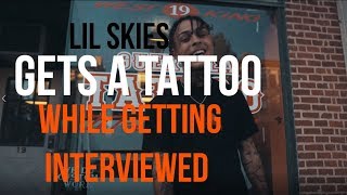 LIL SKIES INTERVIEW  SMALL TOWN SLADE [upl. by Llamaj517]