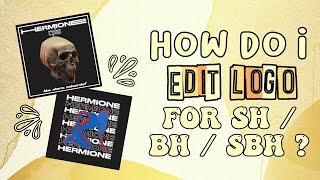 HOW TO EDIT LOGO FOR SH  BH rpw  part 2 [upl. by Celina]