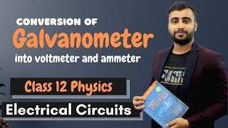 Conversion of Galvanometer into Voltmeter and Ammeter  Ohmmeter  Class 12 Physics in Nepali [upl. by Tatiana]