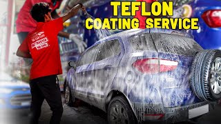 Our experts in action our unique Teflon Coating process  5kcarcare autodetailing tefloncoating [upl. by Eiramannod]