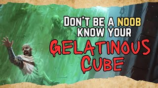 How Gelatinous Cubes Fight in Dungeons amp Dragons  Dungeon Master Guide [upl. by Arratal118]