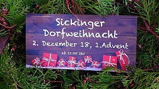 Sickinger Dorfweihnacht 2018 [upl. by Schwarz]