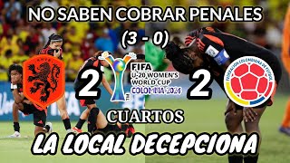 ANÁLISIS Países Bajos vs Colombia 22 pen 30  Cuartos  Mundial Sub20 Femenino Colombia 2024 [upl. by Yared431]