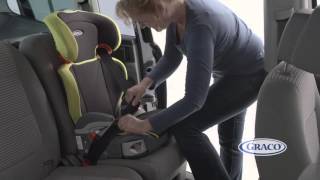 Smyths Toys  GRACO  Junior Maxi Logico L amp Assure car seat installation guide [upl. by Horatia]