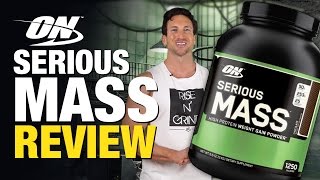 Optimum Nutrition Serious Mass My Complete No BS Review [upl. by Eiderf98]