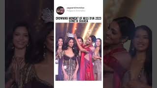 Crowning Moment of Miss Diva 2023 Shweta Sharda missdiva shwetasharda missindia [upl. by Leahcimrej410]