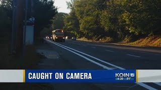 Portland mom Cars not stopping for school buses [upl. by Luapnaes]