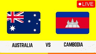 🔴 AUSTRALIA VS CAMBODIA ASEAN FUTSAL CHAMPIONSHIP 2024  PREVIEW HEAD TO HEAD amp PREDICTION [upl. by Ojoj]