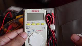 SANWA PM3 Pocket Multimeter Review [upl. by Ahcarb240]