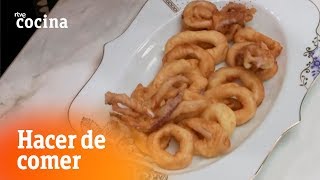 Cómo hacer Calamares rebozados  Hacer de comer  RTVE Cocina [upl. by Aicilana]