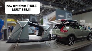 New foldable tent from Thule MUST SEE  Outset hitch tent [upl. by Brewster]