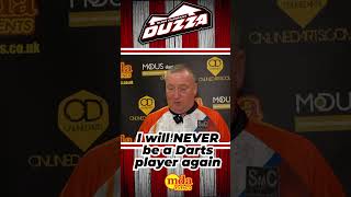 Glen Durrant I will NEVER be a Darts player again shorts [upl. by Adair]