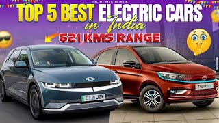 Top 5 Best Electric Cars in India 2024  Electric Vehicles India [upl. by Aissert774]