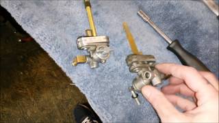 Triumph Bonneville Leaking Fuel Tap Repair [upl. by Doug]