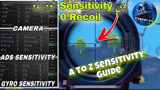 Sensitivity Full Guide Camera Ads Gyroscope PUBG Mobile  57REFLEX [upl. by Noirret]