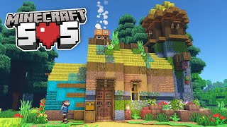 Minecraft SOS  Ep 11 THE NEW WORKSHOP [upl. by Nilpik]