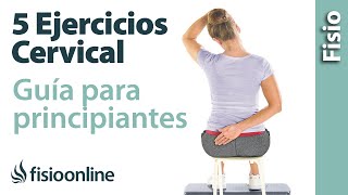 5 Ejercicios fáciles para cervicales  GUIA PARA PRINCIPIANTES [upl. by Oderfla]