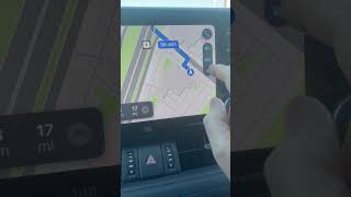 Audible turn by turn directions on Apple Maps on Apple CarPlay [upl. by Barty683]