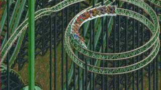 Roller Coaster Tycoon 2  Tarantula [upl. by Kerns]