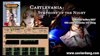 Castlevania Symphony of the Night  Marble Gallery NES 8bit cover [upl. by Ellyn]