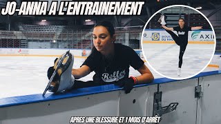 PATINAGE ARTISTIQUE  L’ENTRAINEMENT DE JOANNA [upl. by Anibla]