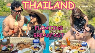 We Experienced The Best Floating Breakfast In Our Thai Villa 🏖️🍸 Episode 4 Dont Miss Out [upl. by Rafaela]