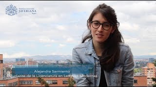 Licenciatura en Lenguas Modernas  Testimonio Alejandra Sarmiento  Estudiante [upl. by Olnee]