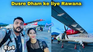 Flight mein Bad Experience 😨  Dehradun Airport to   Char Dham Yatra Ep4 [upl. by Aiceila652]