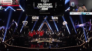 GENG amp Sentinels Walkouts  Valorant Champions Seoul 2024 Group B [upl. by Euton]