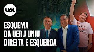 Esquema da Uerj com desvios milionários uniu direita e esquerda [upl. by Ellohcin]